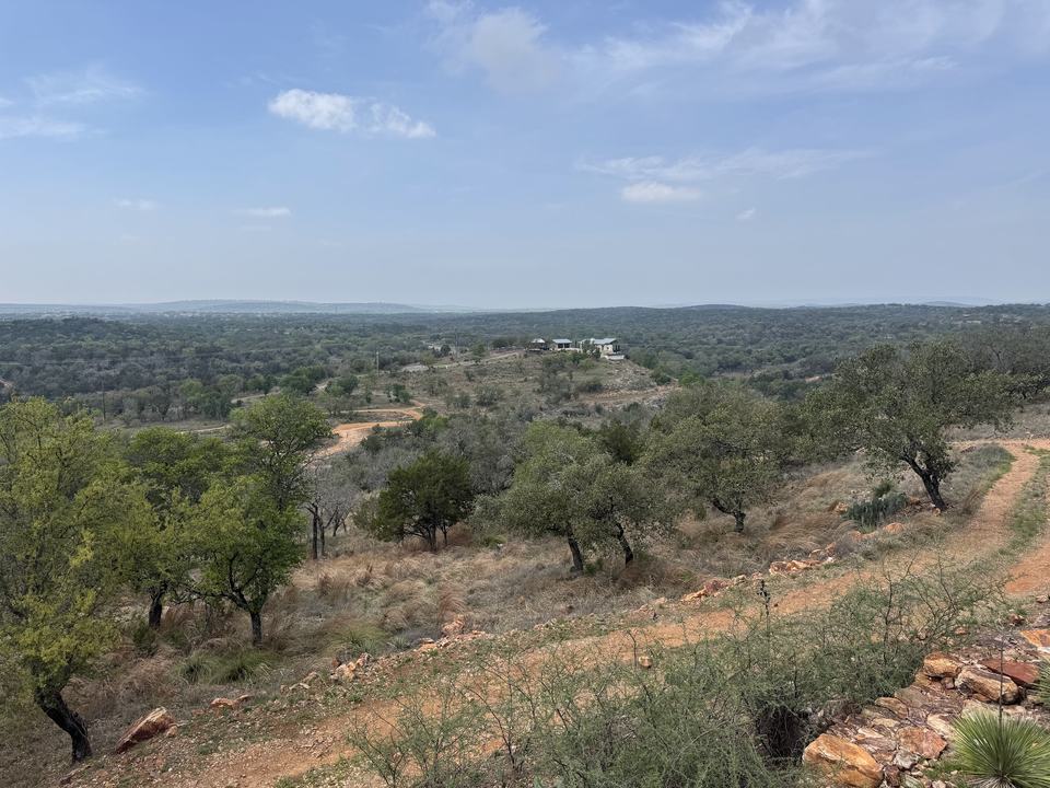 Hill Country ranch land before construction