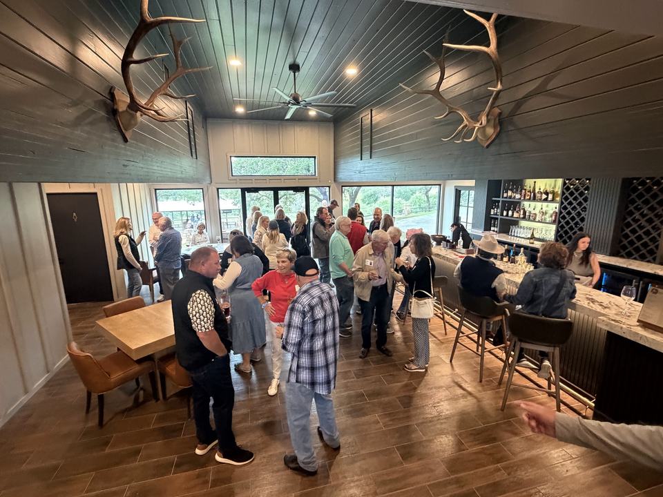 Members in the new clubhouse. May 2026.
