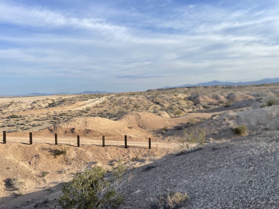 The ground before the course. July 2023.