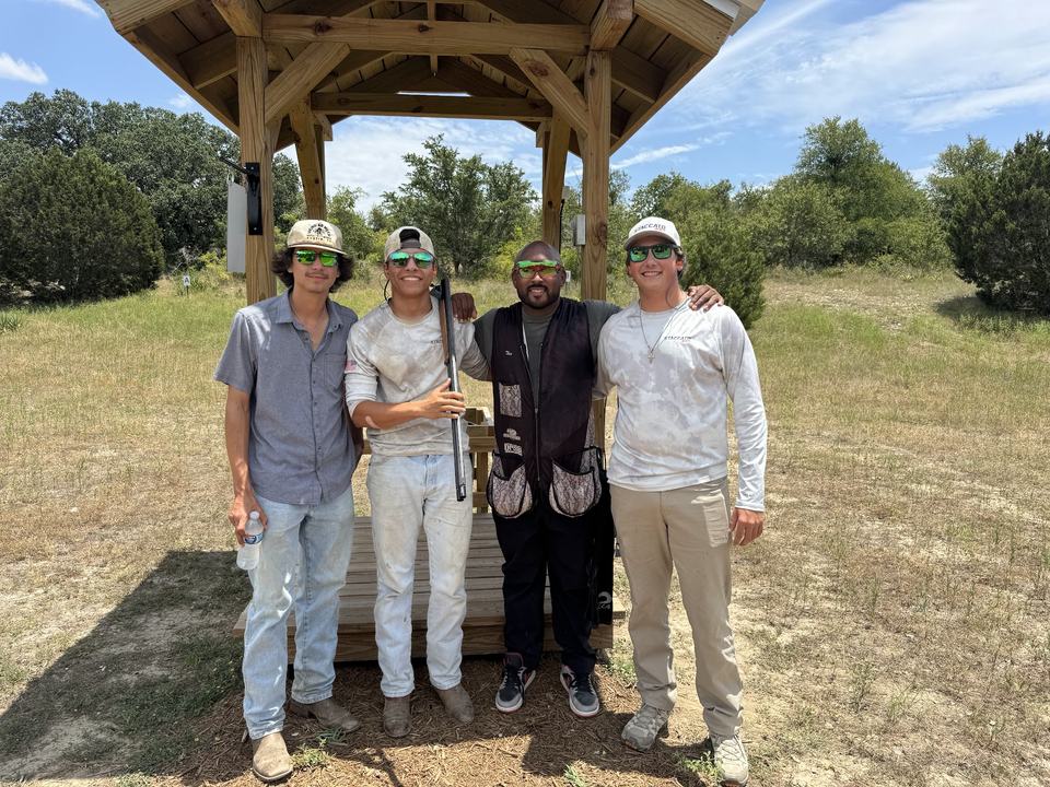 A squad on the course, summer 2024.