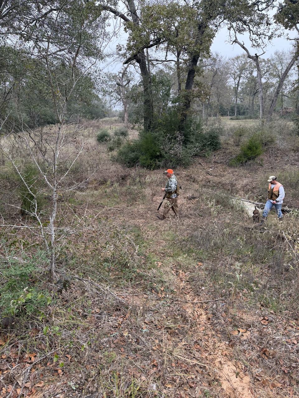A guided hunt on the ranch. December 2025.