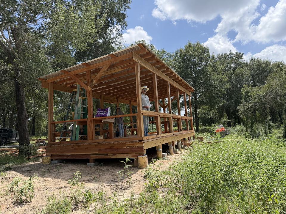 Building the deck. July 2026.